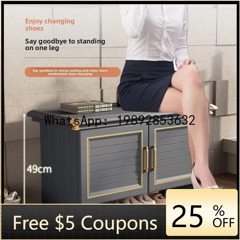 Z1 Shoe Changing Bench Outdoor Entrance Simple Modern Waterproof Sunproof Villa Entrance Storage Cabinet Household Shoe Cabinet
Z1 Shoe Changing Bench Outdoor Entrance Simple Modern Waterproof Sunproof Villa Entrance Storage Cabinet Household Shoe Cabinet