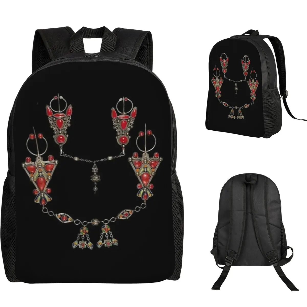 Z Imazighen Kabyle Jewelry Amazigh Berber Ethnic Backpack Student Boys Girls BookBag School Bag Laptop Shoulder Bags
Z Imazighen Kabyle Jewelry Amazigh Berber Ethnic Backpack Student Boys Girls BookBag School Bag Laptop Shoulder Bags