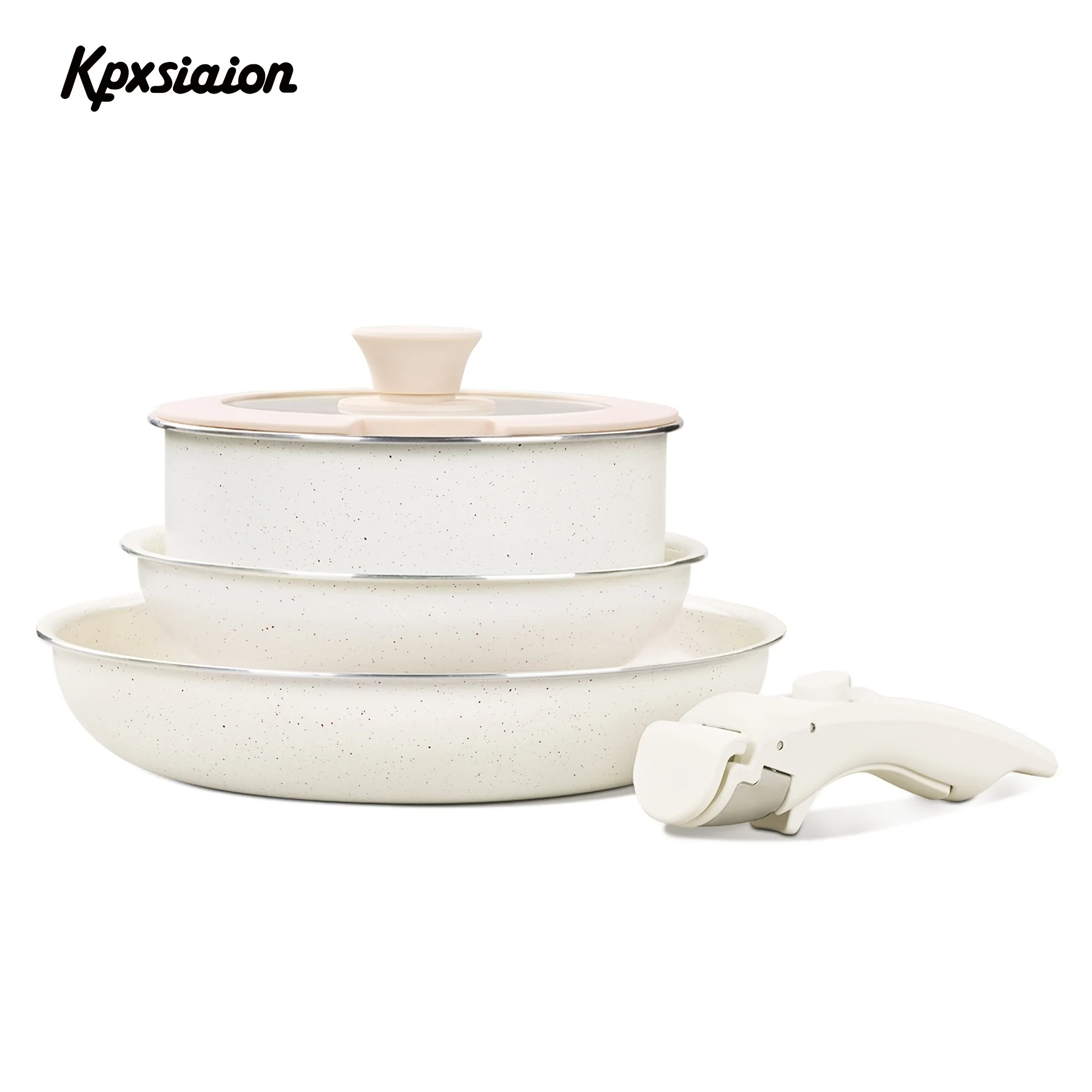 Kpxsiaion 12pcs/ 5pcs Pots And Pans Set, Cookware Set Detachable Handle, Induction Nonstick Kitchen Cookware Sets With Removable
Kpxsiaion 12pcs/ 5pcs Pots And Pans Set, Cookware Set Detachable Handle, Induction Nonstick Kitchen Cookware Sets With Removable