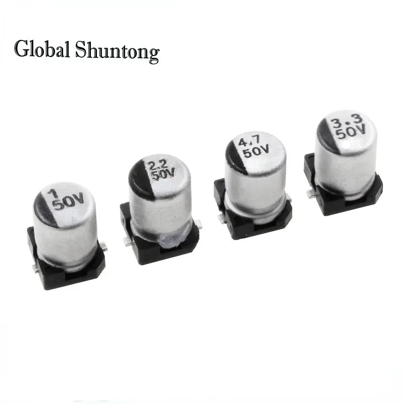 200PC 16V 25V 50V 1UF 2.2UF 3.3UF 4.7UF 10UF 22UF 33UF SMD Aluminum Electrolytic Capacitor
200PC 16V 25V 50V 1UF 2.2UF 3.3UF 4.7UF 10UF 22UF 33UF SMD Aluminum Electrolytic Capacitor