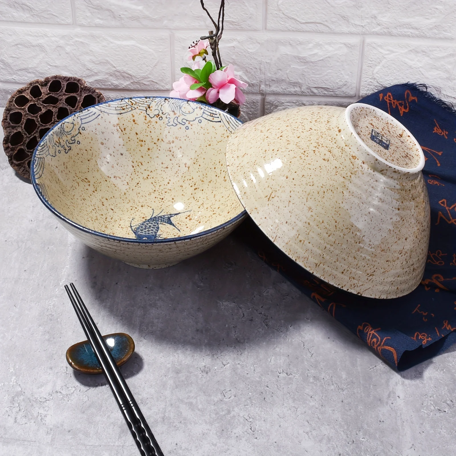 2pcs Japanese Ramen Bowls, 8. 2'' Large Noodle Bowl Dishwasher Safe For Ramen Udon Soba Pho Asian Noodles
2pcs Japanese Ramen Bowls, 8. 2'' Large Noodle Bowl Dishwasher Safe For Ramen Udon Soba Pho Asian Noodles