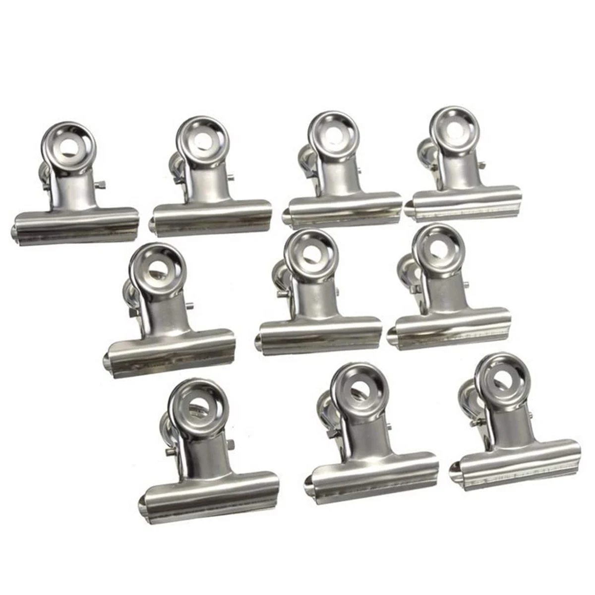 72pcs Metal Hinge Clips Silver Paper Binder Clips for Pictures Photos Home Office hair clips
72pcs Metal Hinge Clips Silver Paper Binder Clips for Pictures Photos Home Office hair clips