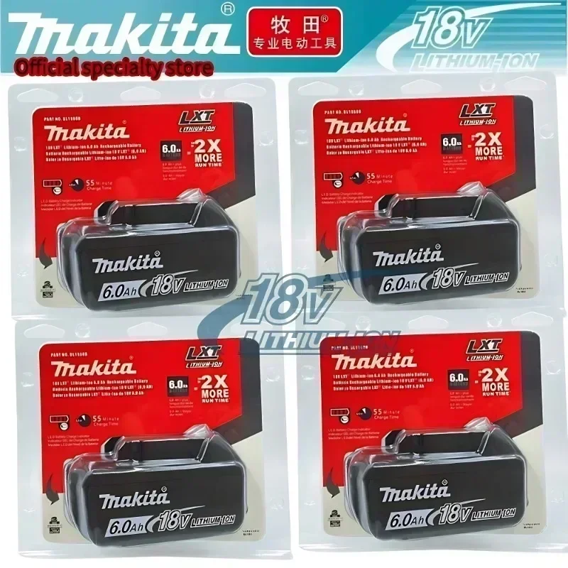 BL1860B Makita li-ion Battery 100% compatible for Makita 18V power tools DDF487 DTW190 DTD156 DHP485 Replacement Lithium battery
BL1860B Makita li-ion Battery 100% compatible for Makita 18V power tools DDF487 DTW190 DTD156 DHP485 Replacement Lithium battery
