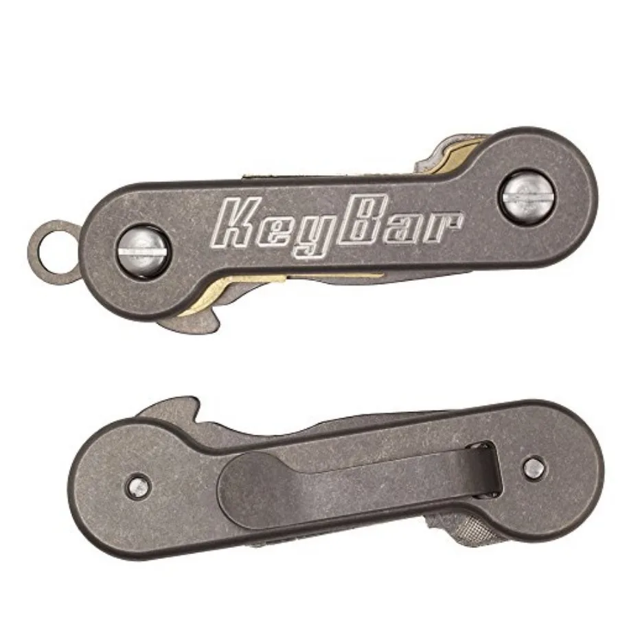 Органайзер для ключей Stonewashed Titanium (США), EDC-инструмент, компактный держатель для ключей, мультитул и брелок для ключей с P-образным кольцом
Органайзер для ключей Stonewashed Titanium (США), EDC-инструмент, компактный держатель для ключей, мультитул и брелок для ключей с P-образным кольцом