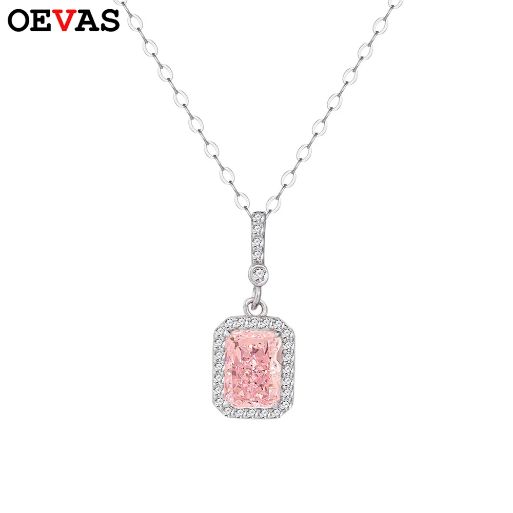 OEVAS 5*7 мм розовый ледяной топаз высокоуглеродистый диамонд кулон ожерелье для женщин 100% стерлинговое серебро 925 пробы вечерние ювелирные изделия подарок
OEVAS 5*7 мм розовый ледяной топаз высокоуглеродистый диамонд кулон ожерелье для женщин 100% стерлинговое серебро 925 пробы вечерние ювелирные изделия подарок