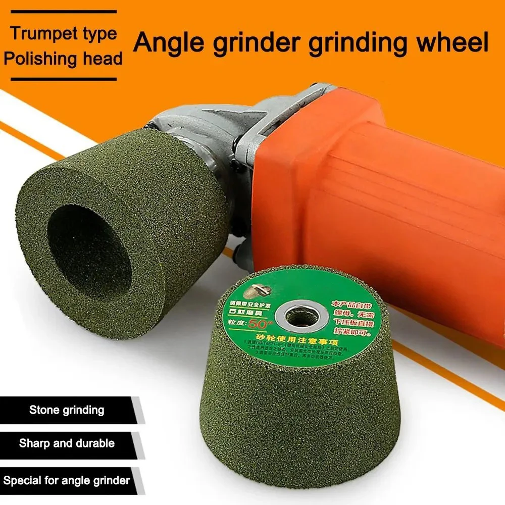 1PC 50/100/200 Grit M10 Angle Grinder Grinding Wheel Polishing Wheel Emery Abrasive Disc for Stone Granite Porcelain Tiles
1PC 50/100/200 Grit M10 Angle Grinder Grinding Wheel Polishing Wheel Emery Abrasive Disc for Stone Granite Porcelain Tiles