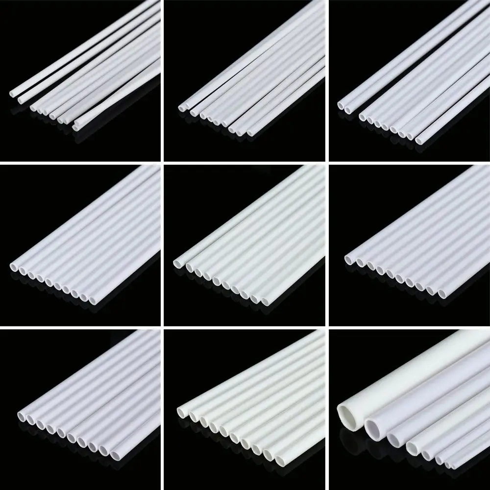 10pcs High Quality ABS 2mm~10mm DIY Plastic Hollow Tube Model Building Tube Sand Table Material Round Tube
10pcs High Quality ABS 2mm~10mm DIY Plastic Hollow Tube Model Building Tube Sand Table Material Round Tube
