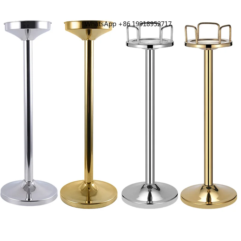 Commercial Heavy-Duty Stainless Steel Ice Bucket Stand European Style Champagne Wine Holder Caddy for Restaurant Club
Commercial Heavy-Duty Stainless Steel Ice Bucket Stand European Style Champagne Wine Holder Caddy for Restaurant Club