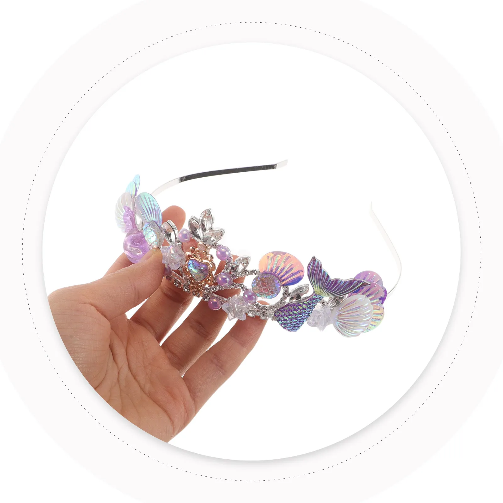 Mermaid Crown for Girls Princess Ocean Costume Headband Birthday Party Decor Seashell Headpiece Little Mermaid Party Accessories
Mermaid Crown for Girls Princess Ocean Costume Headband Birthday Party Decor Seashell Headpiece Little Mermaid Party Accessories