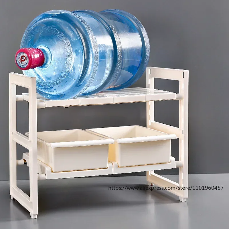 2-Tier Under Sink Organizer Kitchen Drawer Bathroom Storage Racks Multi-Use Slide-Out with Handles Under Sink Cabinet Organizers
2-Tier Under Sink Organizer Kitchen Drawer Bathroom Storage Racks Multi-Use Slide-Out with Handles Under Sink Cabinet Organizers