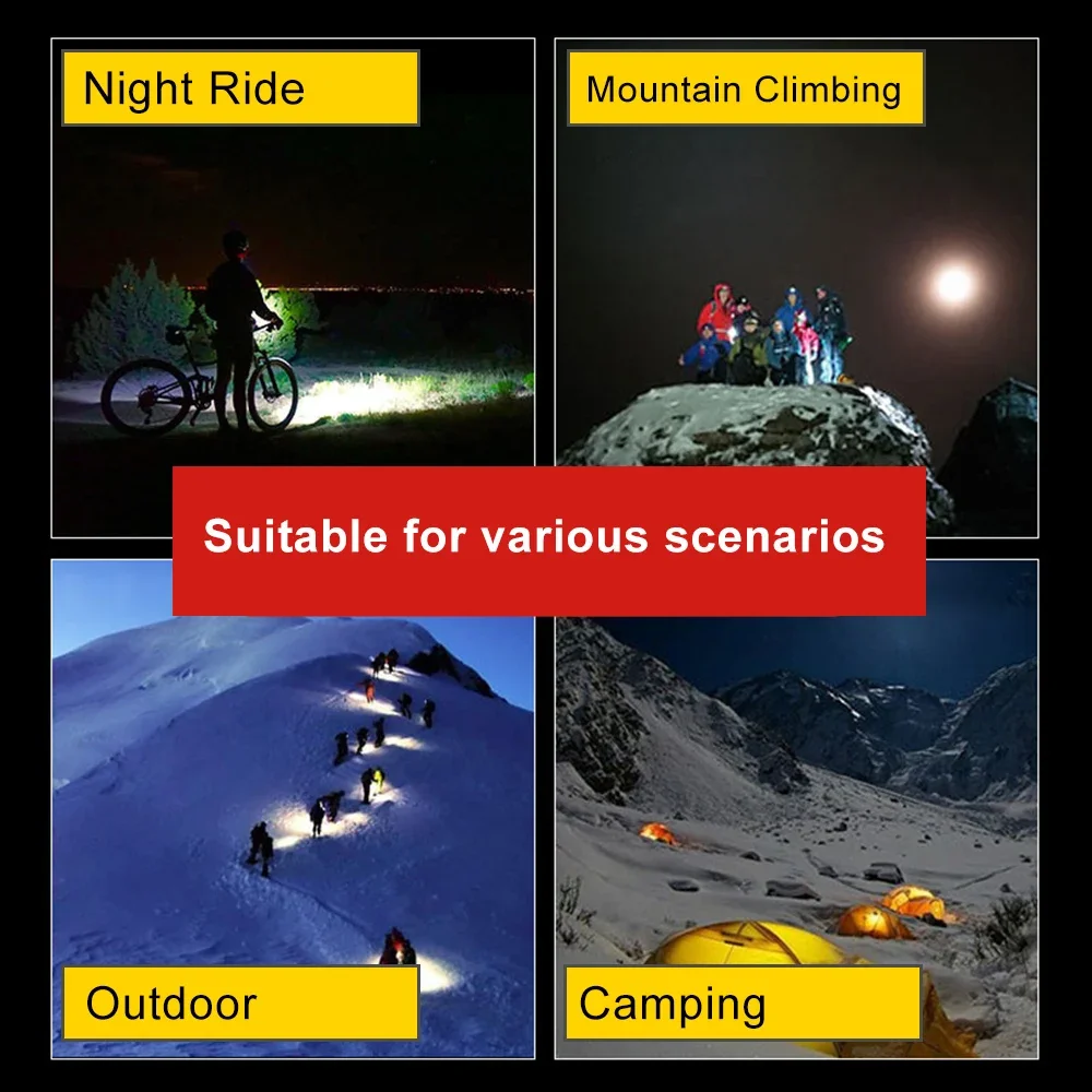 Front USB Rechargeable MTB Mountain Bicycle Lamp 1000LM Bike Headlight Flashlight Cycling Accessories Set
Front USB Rechargeable MTB Mountain Bicycle Lamp 1000LM Bike Headlight Flashlight Cycling Accessories Set