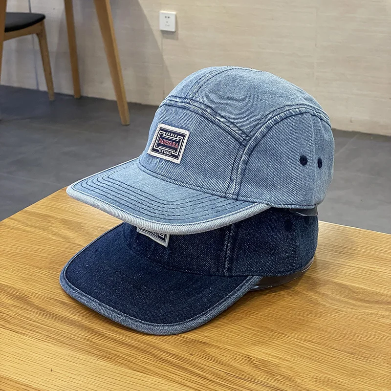 Retro Harajuku Style Flat Brim Denim Baseball Cap for Women Couple Street Special-Interest Fashion Brand Peaked Cap for Men
Retro Harajuku Style Flat Brim Denim Baseball Cap for Women Couple Street Special-Interest Fashion Brand Peaked Cap for Men