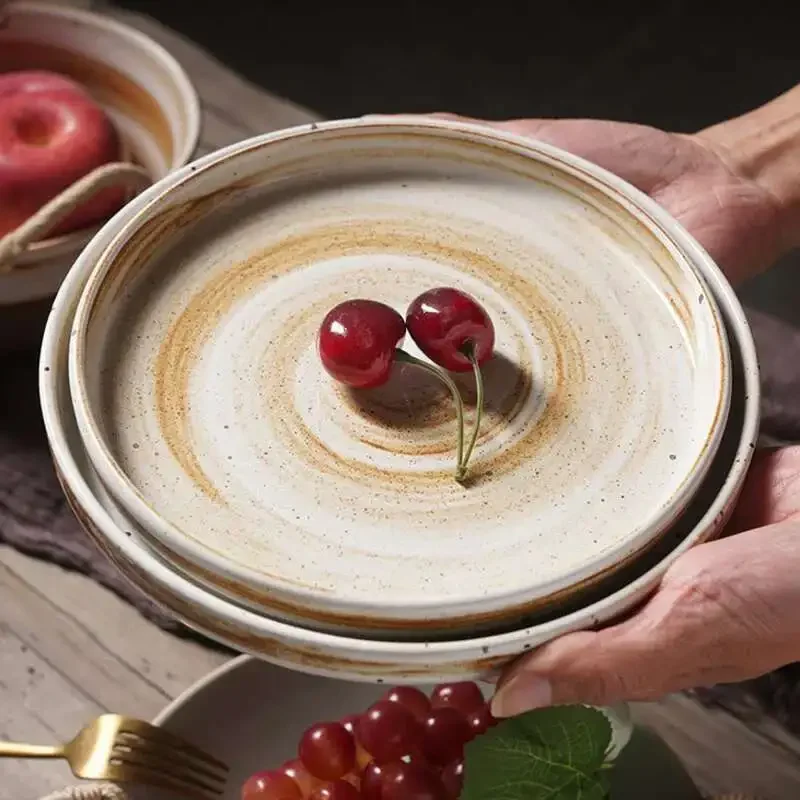 Japanese Ceramic Dinner Plate Steak Food Tray Tableware Straight Edge Flat Plate Salad Pasta Dish Dinnerware
Japanese Ceramic Dinner Plate Steak Food Tray Tableware Straight Edge Flat Plate Salad Pasta Dish Dinnerware