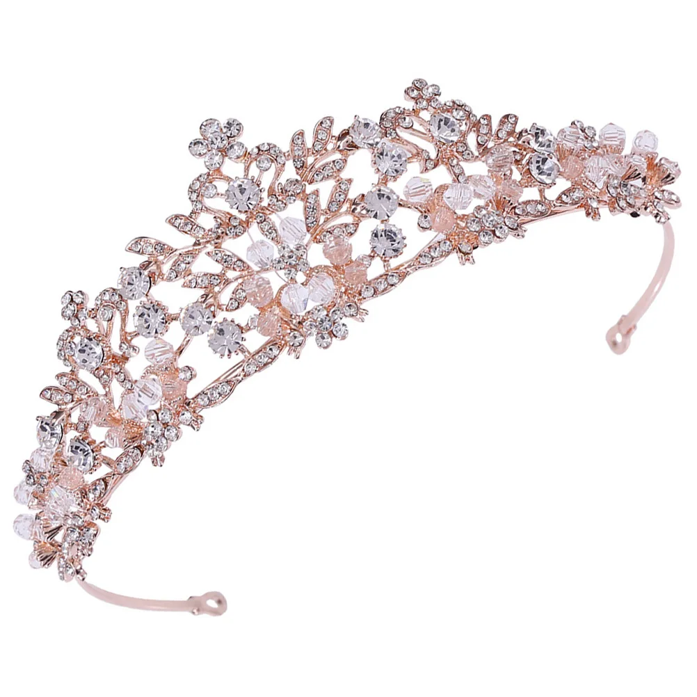 Wedding Headpiece Bridal Crown Rose Gold Accessories Birthday Crowns Women Headbands Tiaras Hair Styling
Wedding Headpiece Bridal Crown Rose Gold Accessories Birthday Crowns Women Headbands Tiaras Hair Styling