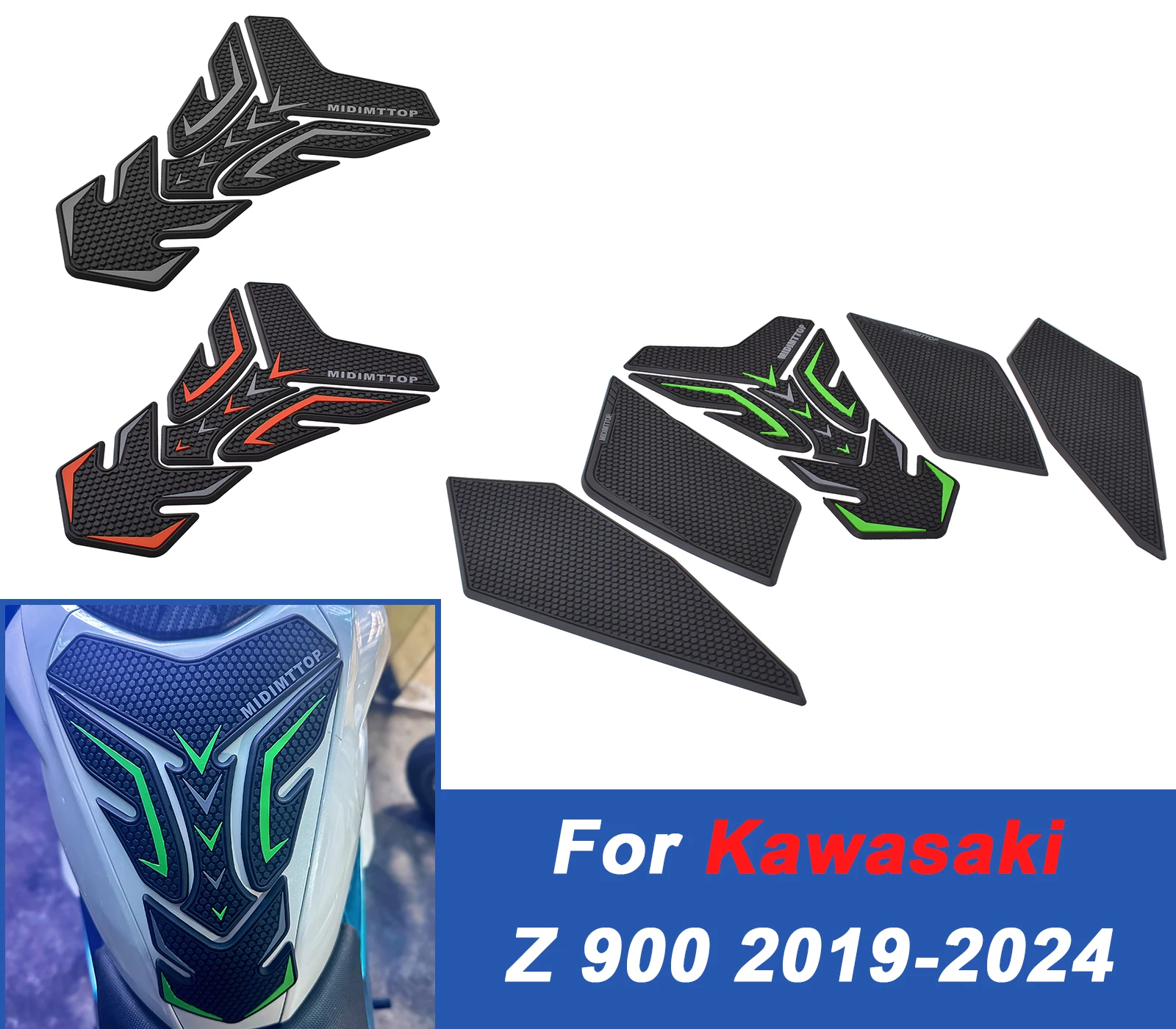 Для Kawasaki Z900 (2019-2024)/бак мотоцикла, тяговые боковые накладки, наколенники, наклейка на топливный бак, наклейки на мотоцикл, аксессуары 
Для Kawasaki Z900 (2019-2024)/бак мотоцикла, тяговые боковые накладки, наколенники, наклейка на топливный бак, наклейки на мотоцикл, аксессуары