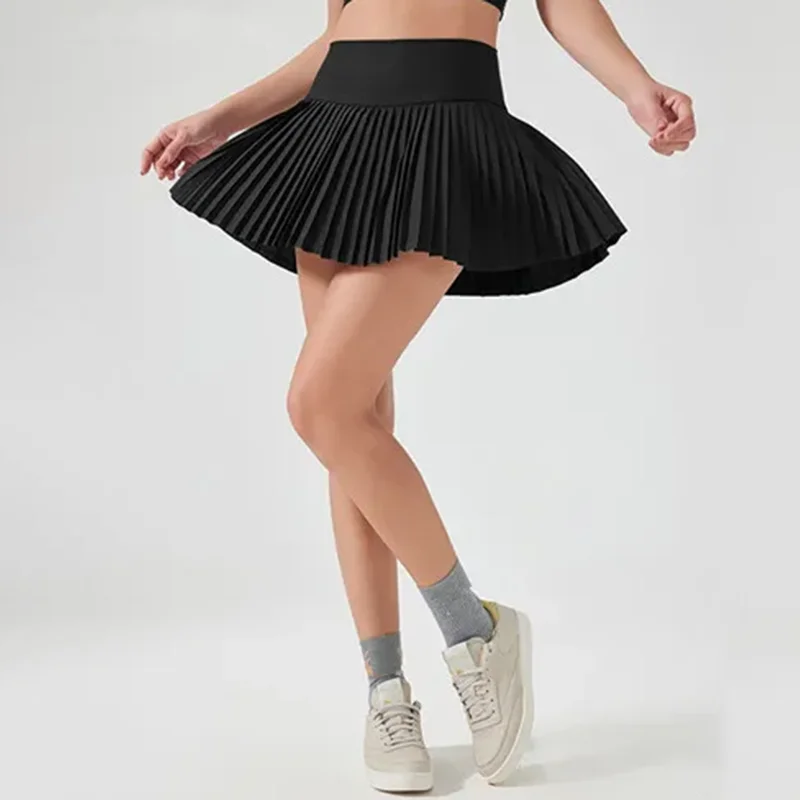 Tennis Skirt for Women - High Waist Pleated Yoga Skirt with Shorts, Quick-Dry Gym Skirt for Sports, Fitness & Workout
Tennis Skirt for Women - High Waist Pleated Yoga Skirt with Shorts, Quick-Dry Gym Skirt for Sports, Fitness & Workout