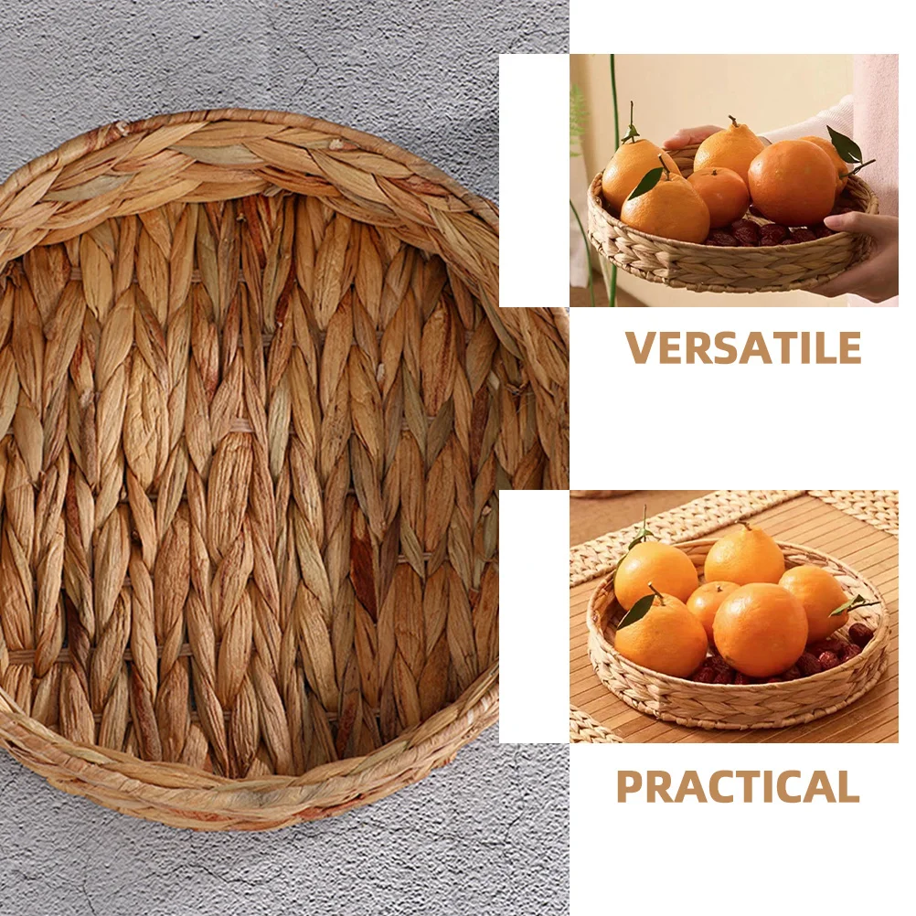 2pcs Fruit Basket Decorative Woven Storage Basket Natural Snack Organizer For Kitchen Bedroom Bathroom Home Use
2pcs Fruit Basket Decorative Woven Storage Basket Natural Snack Organizer For Kitchen Bedroom Bathroom Home Use