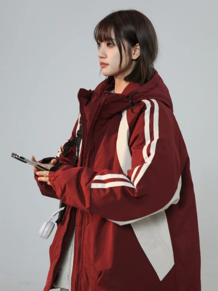 Мужская зимняя утепленная хлопковая куртка в американском уличном стиле, повседневное теплое молодежное модное пальто с капюшоном на молнии
Мужская зимняя утепленная хлопковая куртка в американском уличном стиле, повседневное теплое молодежное модное пальто с капюшоном на молнии