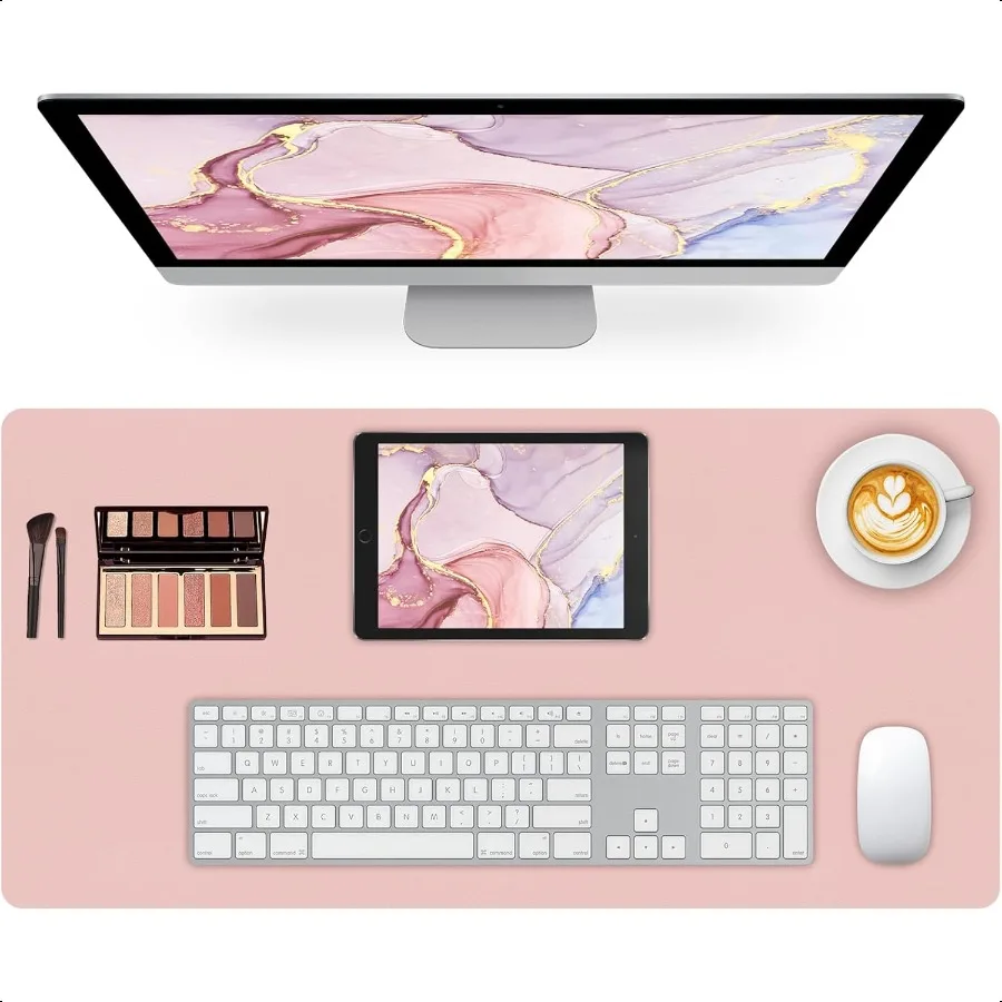 Leather Desk Pad Mat Computer Desk Mat NonSlip PU Large Mouse Pad for Desk 31.5 x 15.7 Mouse Pad Pink Waterproof Keyboard Mat f
Leather Desk Pad Mat Computer Desk Mat NonSlip PU Large Mouse Pad for Desk 31.5 x 15.7 Mouse Pad Pink Waterproof Keyboard Mat f