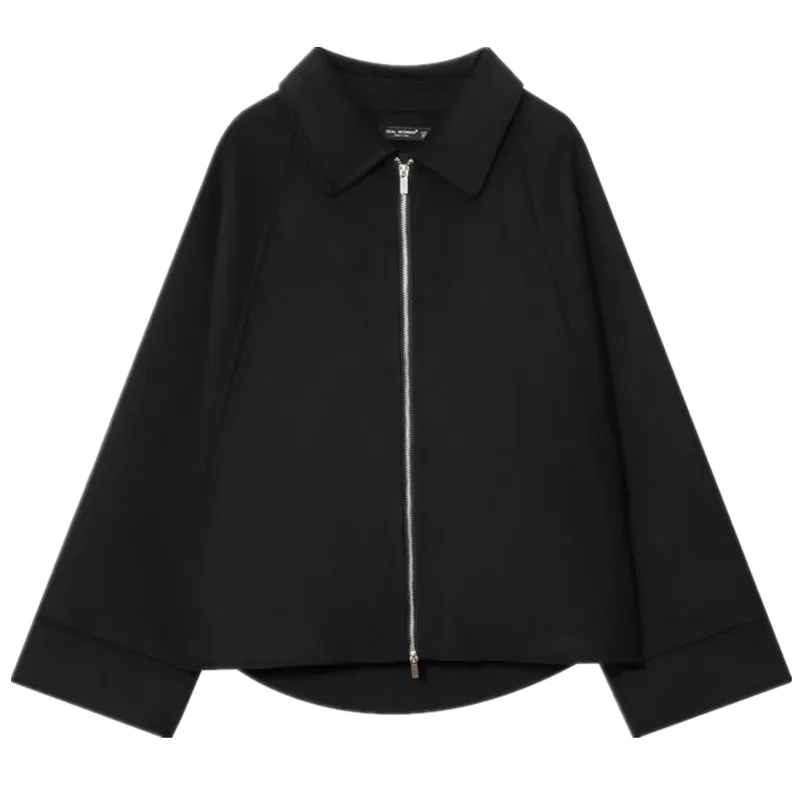 Fall 2025 New Women's Faion Heavyweight Zipper Blended Outerwear Design Sensation Ladies ort Coat European Sle 849245
Fall 2025 New Women's Faion Heavyweight Zipper Blended Outerwear Design Sensation Ladies ort Coat European Sle 849245