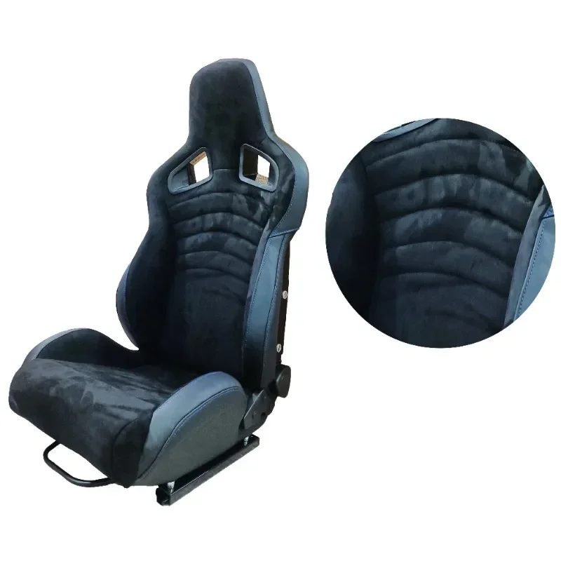 Universal Barrel Sports Adjustable PVC Leather Suede Car Simulator Racing Seat
Universal Barrel Sports Adjustable PVC Leather Suede Car Simulator Racing Seat