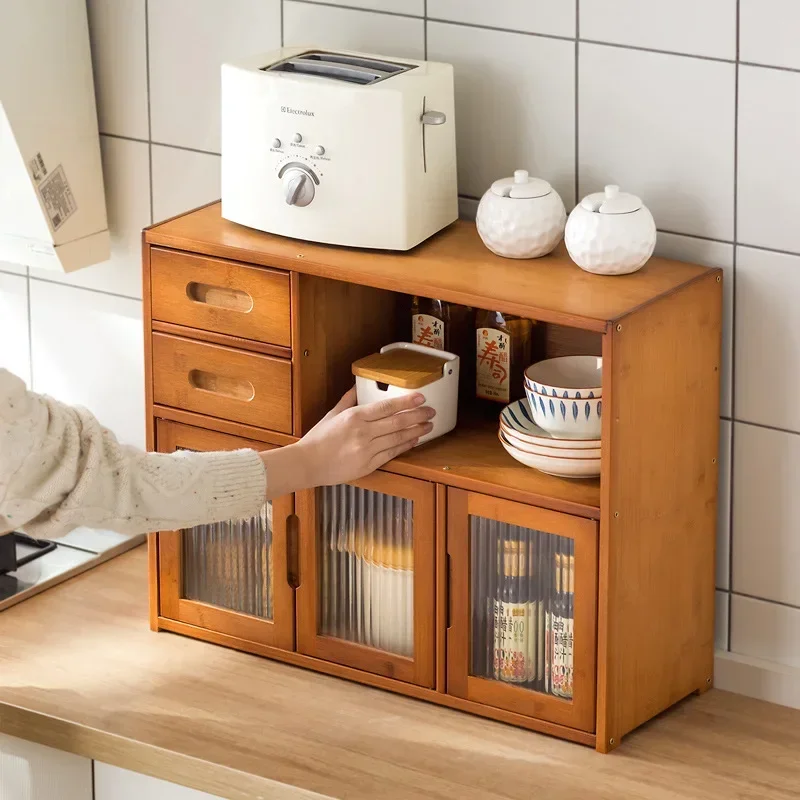 Minimalist Kitchen Shelf Countertop Dish Rack Seasoning Storage Cabinet Household Multifunctional Locker Desktop Side Cabinet
Minimalist Kitchen Shelf Countertop Dish Rack Seasoning Storage Cabinet Household Multifunctional Locker Desktop Side Cabinet