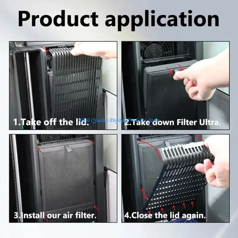 U2JE Activating Carbon Air Filter Cartridge Suitable For H2/H2S/H2C Easy Installation 3D Printer Part Replacement
U2JE Activating Carbon Air Filter Cartridge Suitable For H2/H2S/H2C Easy Installation 3D Printer Part Replacement