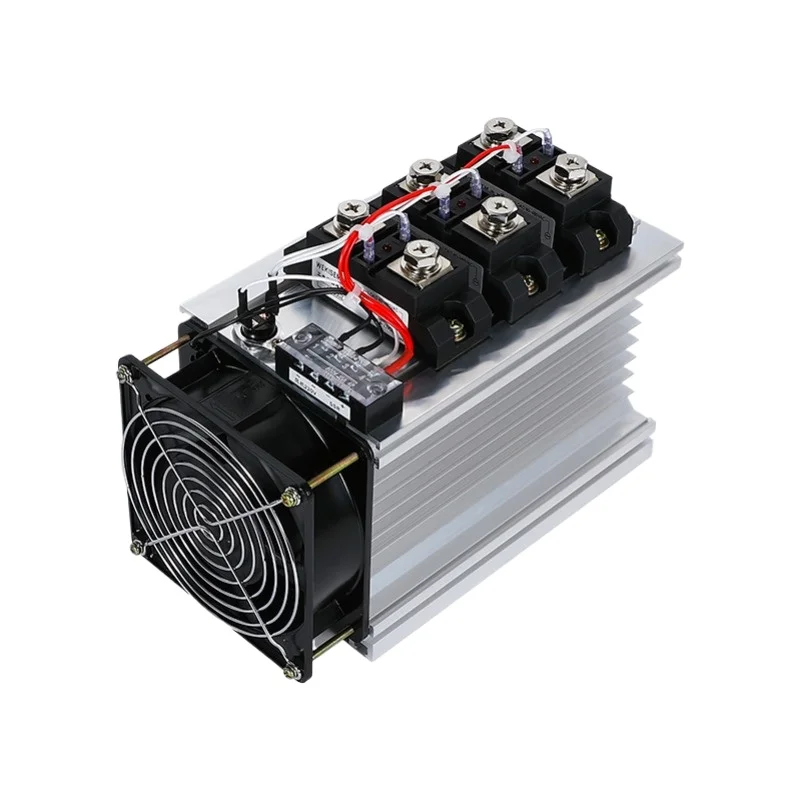 Industrial grade three-phase solid state relay complete set of components H3100Z/H3300Z/DC control AC direct control AC
Industrial grade three-phase solid state relay complete set of components H3100Z/H3300Z/DC control AC direct control AC