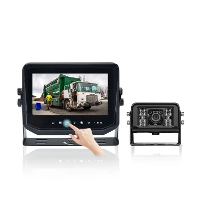 7-inch HD Quad Touchscreen Monitor + Night Vision Rear Camera System, IP68 for Mining Equipment
7-inch HD Quad Touchscreen Monitor + Night Vision Rear Camera System, IP68 for Mining Equipment