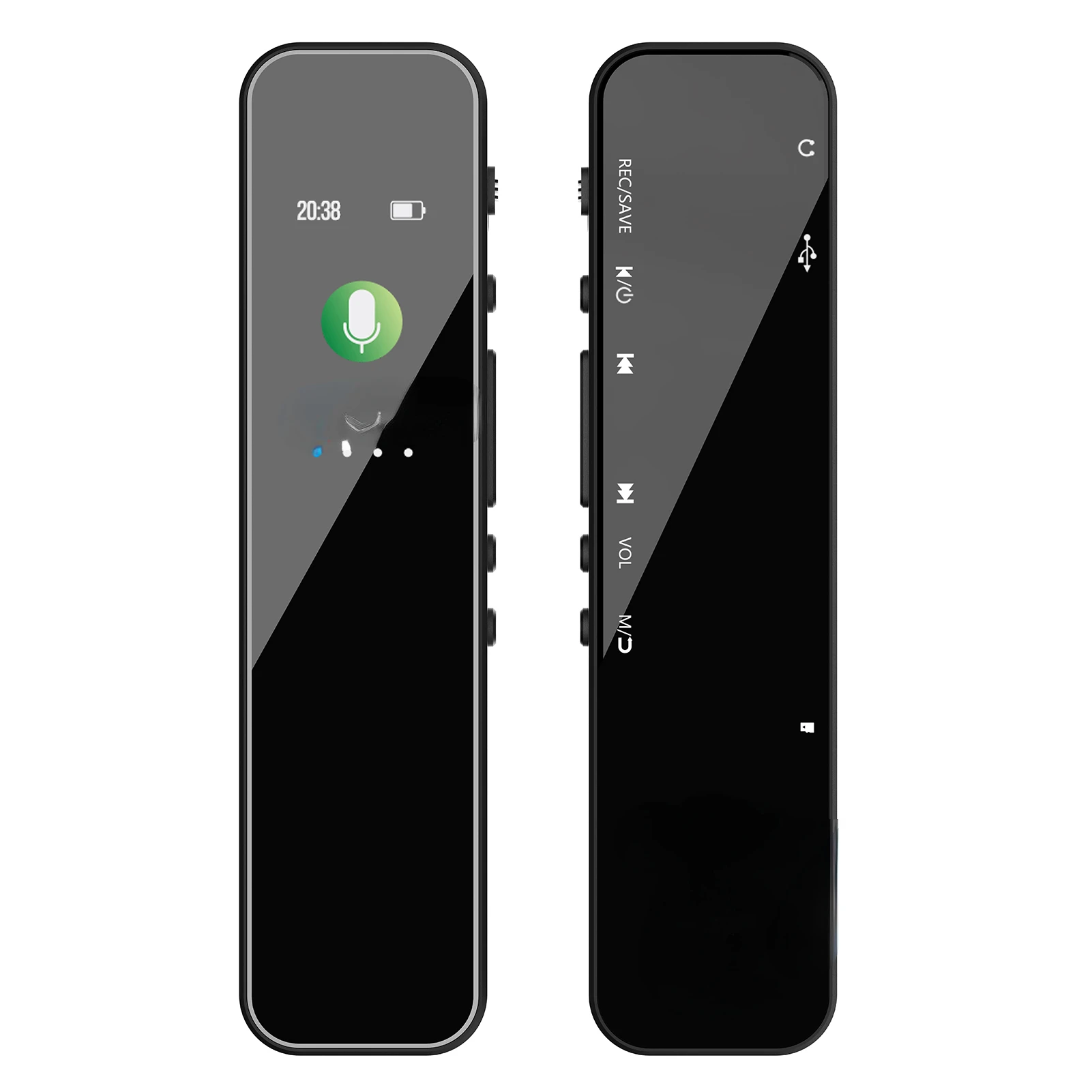 Recorder Voice Activated Audio Recording Noise Reduction Playback MP3 Music Player 280hrs Recording
Recorder Voice Activated Audio Recording Noise Reduction Playback MP3 Music Player 280hrs Recording