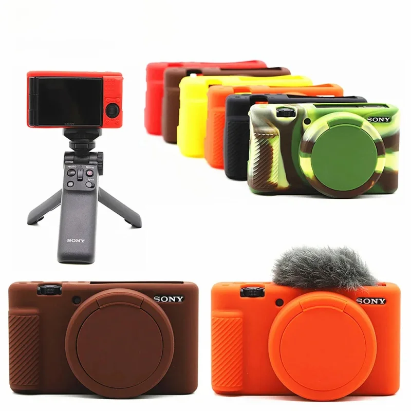 For Sony ZV-1 Digital Cameras ZV1 Silicone Armor Skin Case Camera Body Cover Protector
For Sony ZV-1 Digital Cameras ZV1 Silicone Armor Skin Case Camera Body Cover Protector