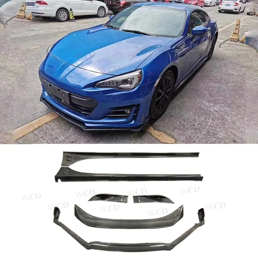 High Quality Carbon Fiber Body kits For Toyota GT86 Subaru BRZ 2017-2019 Front Lip Side Skirt Rear Spoiler Bodykit
High Quality Carbon Fiber Body kits For Toyota GT86 Subaru BRZ 2017-2019 Front Lip Side Skirt Rear Spoiler Bodykit