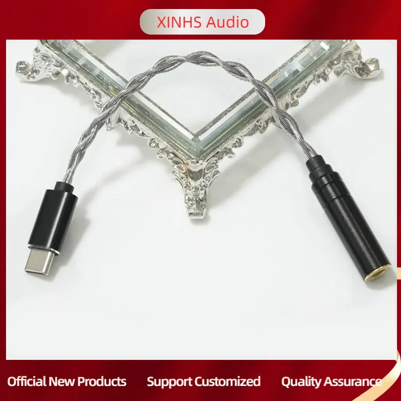 XINHS Audio 4 Core 7N Graphene to Type-C Audio Cable Conversion Cable With Type-C to 3.5mm/4.4mm Female
XINHS Audio 4 Core 7N Graphene to Type-C Audio Cable Conversion Cable With Type-C to 3.5mm/4.4mm Female