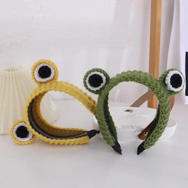 39BD Cartoon for Frog Hair Hoop Knit Big Eyes Headbands Elastic Hair Bands Party Favo
39BD Cartoon for Frog Hair Hoop Knit Big Eyes Headbands Elastic Hair Bands Party Favo