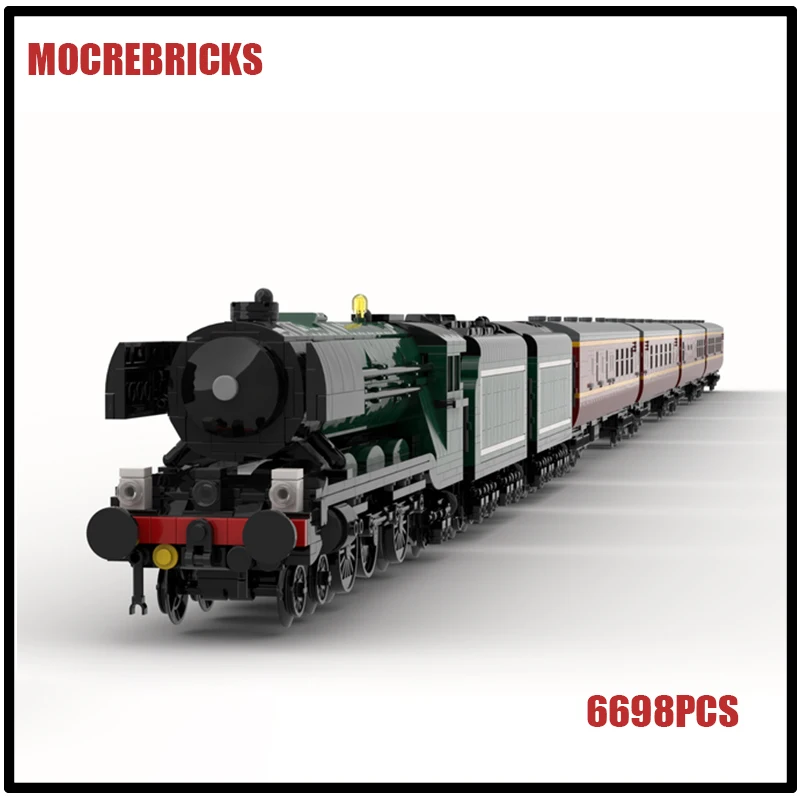 MOC Building Blocks Urban Express Passenger Train Sets Old Steam Locomotive Assembly Model Creative Kid's DIY Bricks Toys Gifts
MOC Building Blocks Urban Express Passenger Train Sets Old Steam Locomotive Assembly Model Creative Kid's DIY Bricks Toys Gifts