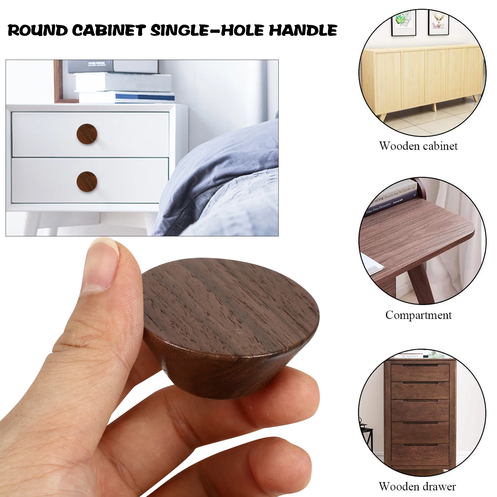 Solid Wood Wardrobe Handle Furniture Pulls Handles for Cabinets Drawers Knob Kitchen Door Knobs Cupboards
Solid Wood Wardrobe Handle Furniture Pulls Handles for Cabinets Drawers Knob Kitchen Door Knobs Cupboards