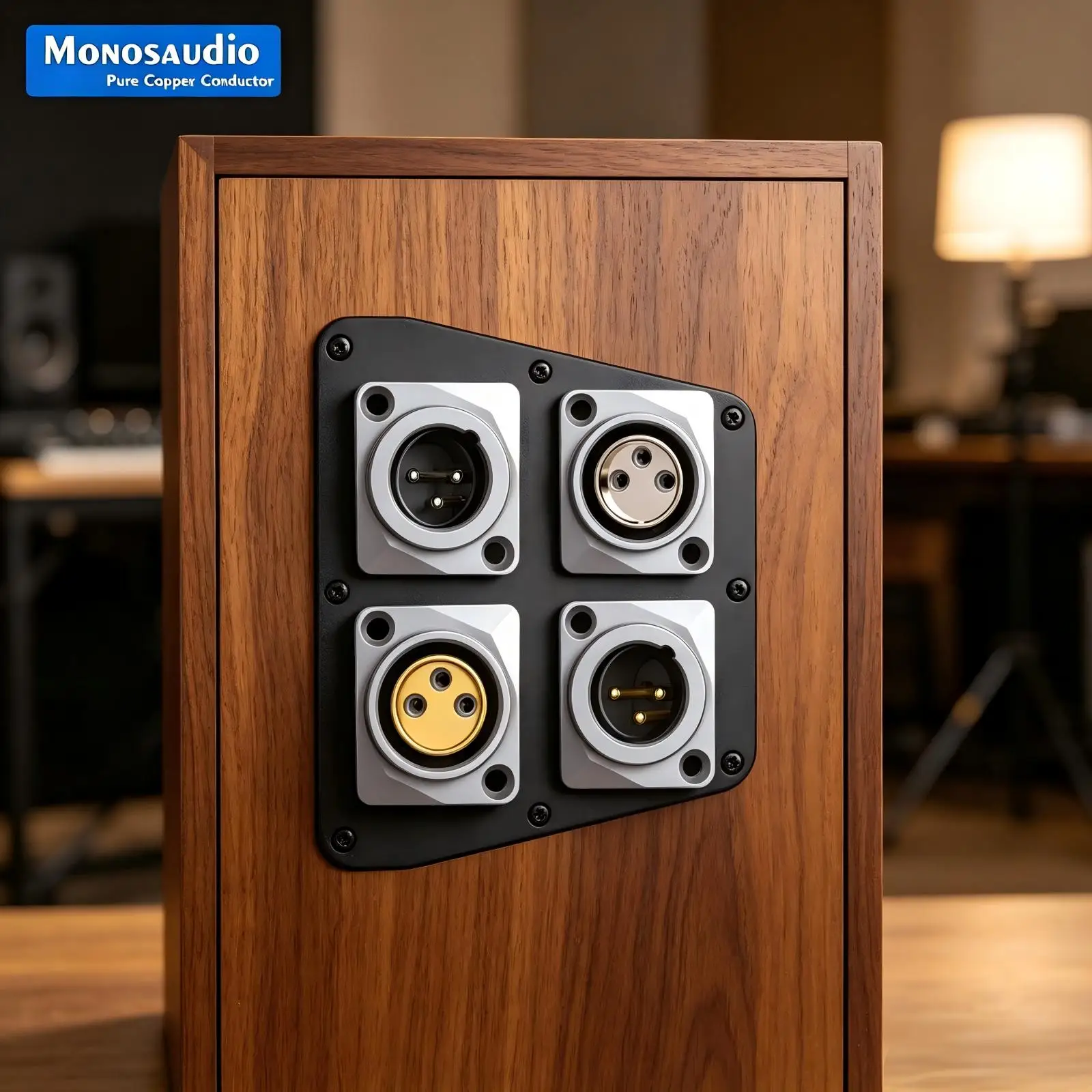 Monoaudio 3Pin XLR Socket Pure Copper Male Female Panel Mount Chassis Plug Adapter Connector Jack for Audio Video Microphone
Monoaudio 3Pin XLR Socket Pure Copper Male Female Panel Mount Chassis Plug Adapter Connector Jack for Audio Video Microphone