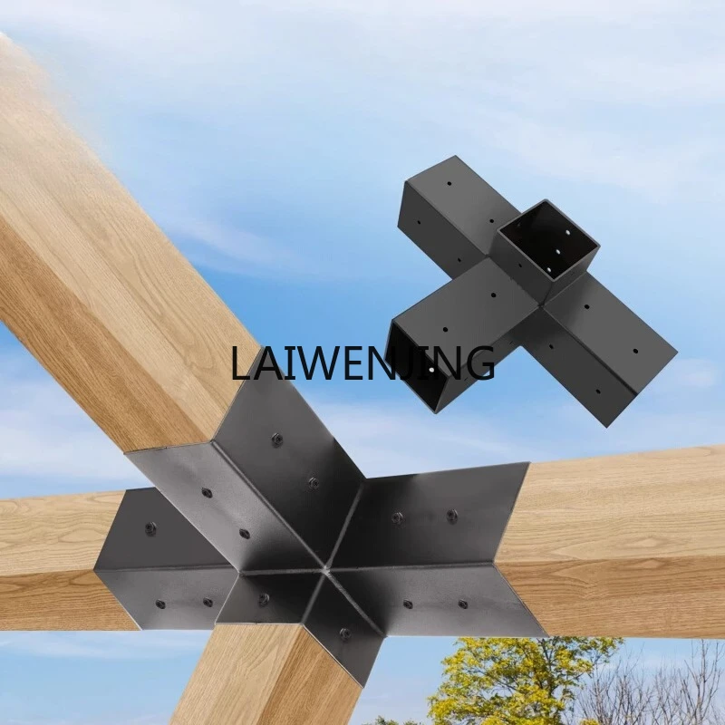 HLZ Black Powder Coated Pergola Bracket Post Shoulder Base Pergola Steel Bracket Kit
HLZ Black Powder Coated Pergola Bracket Post Shoulder Base Pergola Steel Bracket Kit