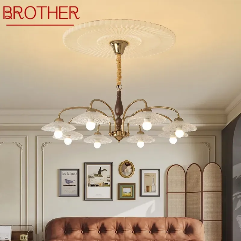 BROTHER Contemporary Pendant Lamp American Living Room Dining Room Bedroom Hotel Villa Cafe Simple Art Home Chandelier
BROTHER Contemporary Pendant Lamp American Living Room Dining Room Bedroom Hotel Villa Cafe Simple Art Home Chandelier