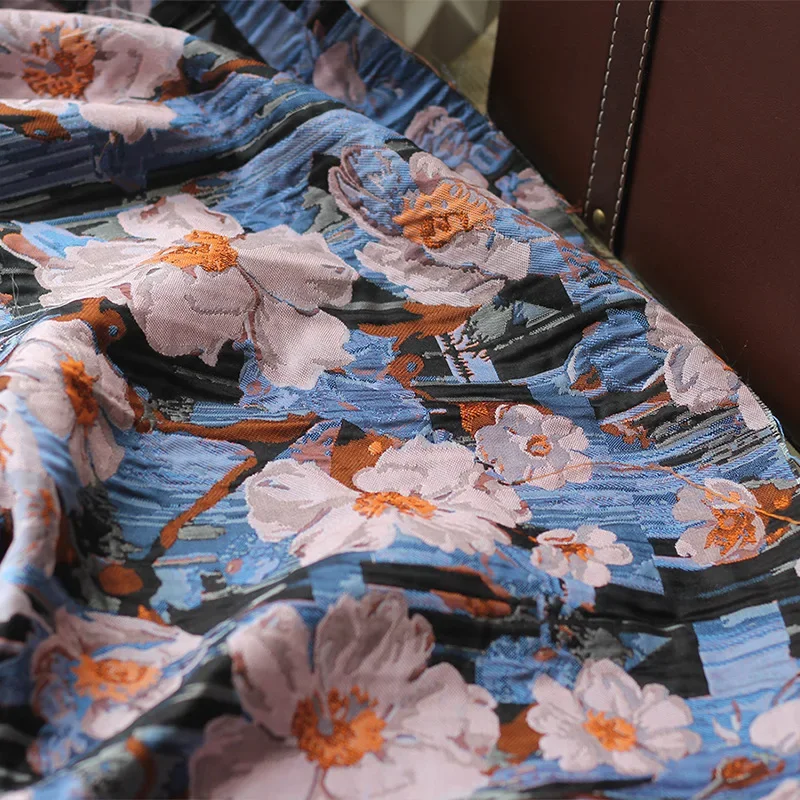 Oil Painting Style Jacquard Fabric Relief Flower Retro Dress Bag Decorative Sewing Fabric
Oil Painting Style Jacquard Fabric Relief Flower Retro Dress Bag Decorative Sewing Fabric