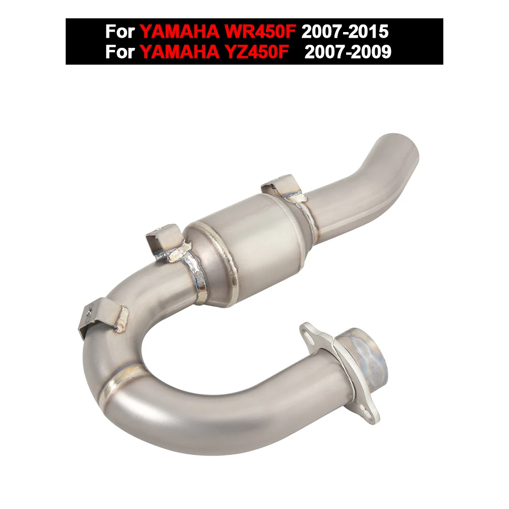 Выхлопная труба из титанового сплава мотоцикла, соединительная трубка для YAMAHA WR450F 2007-2015 YZ450F 2007-2009
Выхлопная труба из титанового сплава мотоцикла, соединительная трубка для YAMAHA WR450F 2007-2015 YZ450F 2007-2009