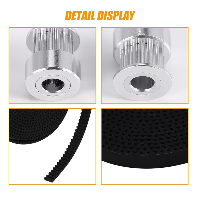 Горячие детали для 3D-принтера, аксессуар, 2 шт., GT2, 16 зубьев, 16 зубьев, алюминиевый шкив, диаметр 5 мм, ширина 6 мм, с 2 метра, 2 м, 6 мм, ремень GT2
Горячие детали для 3D-принтера, аксессуар, 2 шт., GT2, 16 зубьев, 16 зубьев, алюминиевый шкив, диаметр 5 мм, ширина 6 мм, с 2 метра, 2 м, 6 мм, ремень GT2