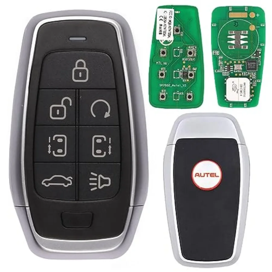 Ikey Programmable Smart Key 2024 Newest Key Fob Universal Key Creation 7 Buttons Ultra-Long Range OE-Quality for 700+ Vehicle I
Ikey Programmable Smart Key 2024 Newest Key Fob Universal Key Creation 7 Buttons Ultra-Long Range OE-Quality for 700+ Vehicle I