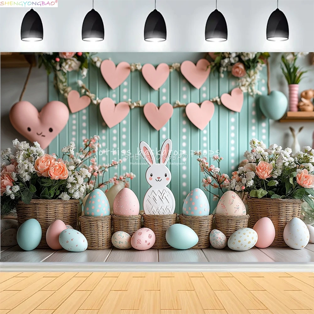 Easter Party Decoration Spring Garden Children's Photography Props Rabbit Colorful Eggs Newborn Portrait Shoot Background FH-19
Easter Party Decoration Spring Garden Children's Photography Props Rabbit Colorful Eggs Newborn Portrait Shoot Background FH-19