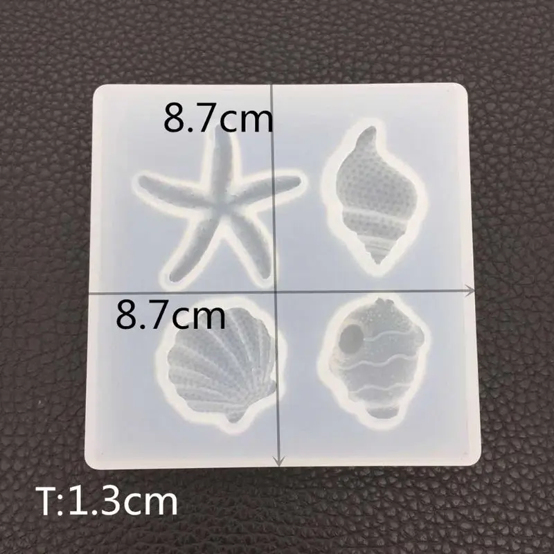 Sea for Shell Silicone Mold DIY Epoxy Resin Pendant Jewelry Making Cake Decoration Handmade Crystal Mould Art C
Sea for Shell Silicone Mold DIY Epoxy Resin Pendant Jewelry Making Cake Decoration Handmade Crystal Mould Art C