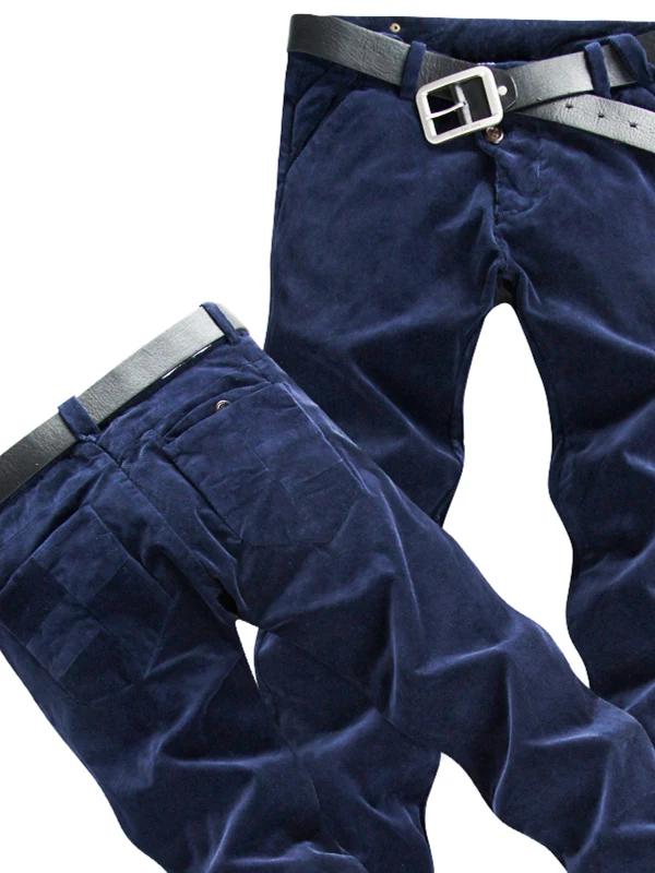 Yezoe Luxury Blue Corduroy Men's Slim Fit Casual Pants Elastic Straight Leg Trendy Brand Faionable Autumn Winter Trousers
Yezoe Luxury Blue Corduroy Men's Slim Fit Casual Pants Elastic Straight Leg Trendy Brand Faionable Autumn Winter Trousers
