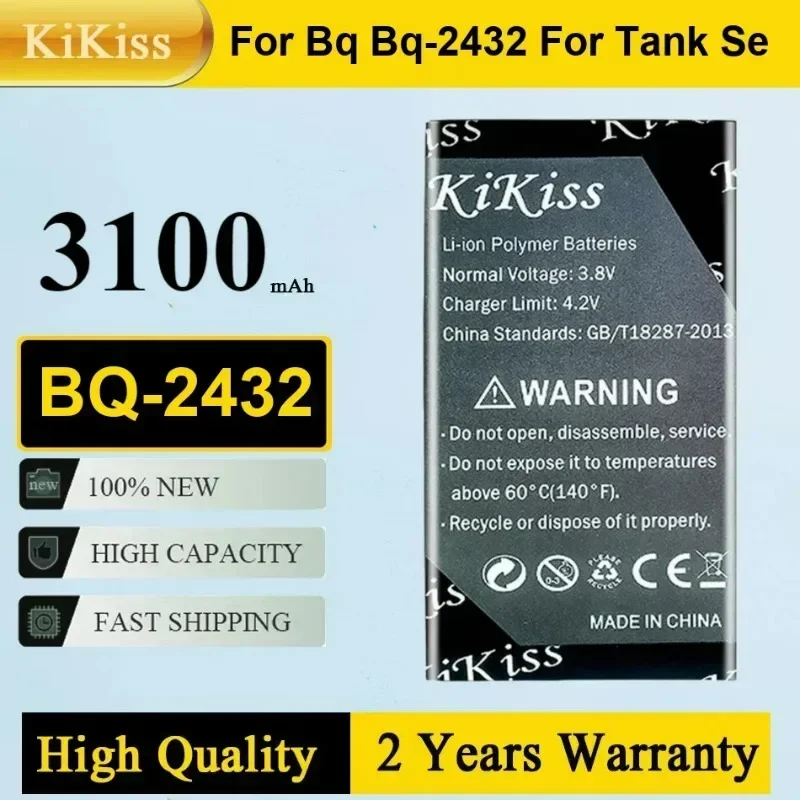 BQ-2432 Аккумулятор мобильного телефона для BQ BQ-2432 BQ2432 для TANK SE Bateria
BQ-2432 Аккумулятор мобильного телефона для BQ BQ-2432 BQ2432 для TANK SE Bateria