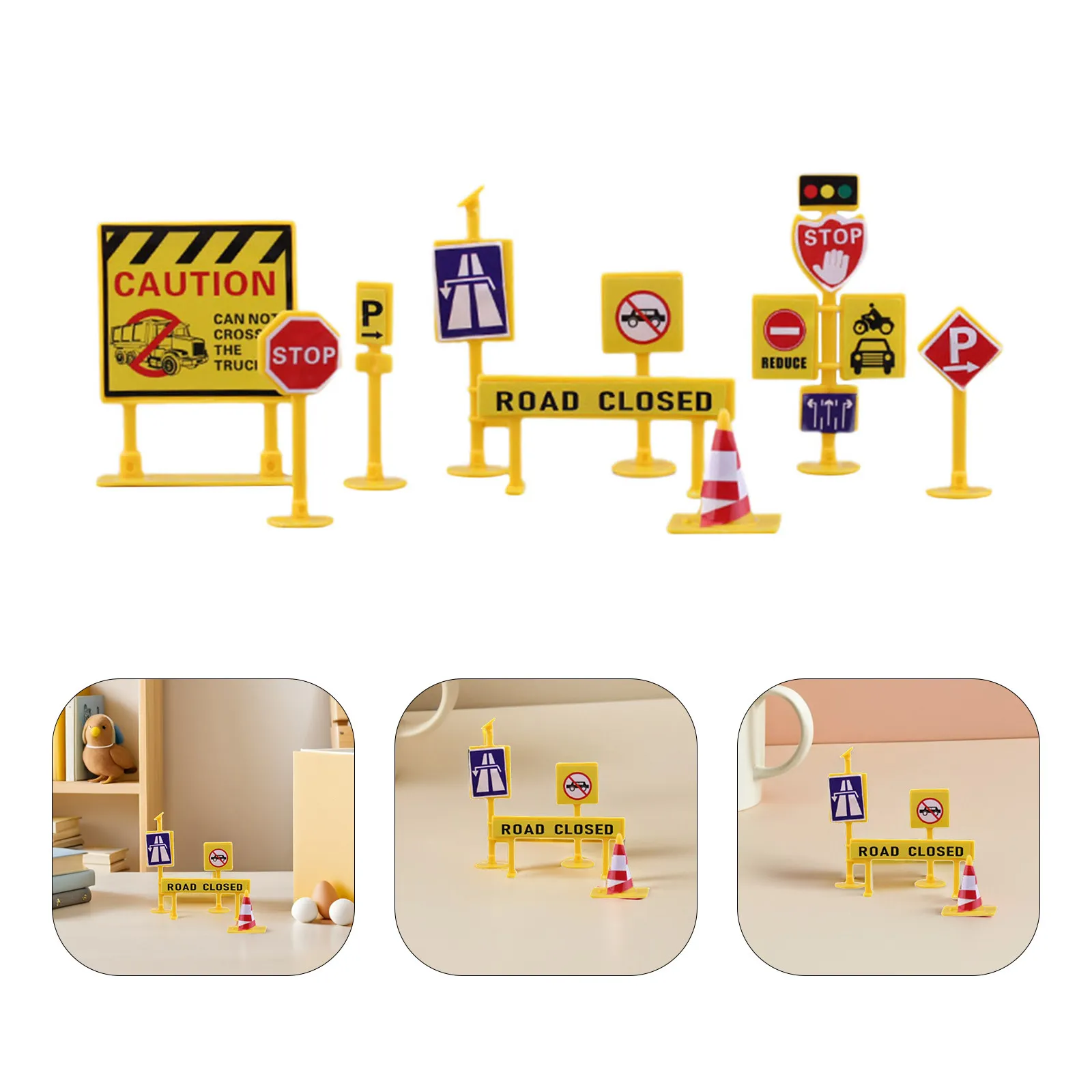 1Set Traffic Sign Barricade Plastic Roadblock Safety Education Play Scene Miniature Traffic Barrier School Teaching Aid
1Set Traffic Sign Barricade Plastic Roadblock Safety Education Play Scene Miniature Traffic Barrier School Teaching Aid