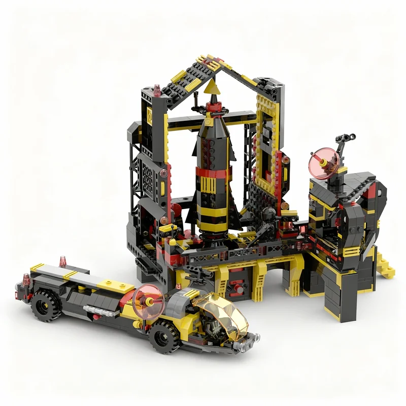 1006PCS MOC Space Exploration Blacktron Rocket Base Model Creative Building Blocks Building Blocks Collectible Display Gift Home
1006PCS MOC Space Exploration Blacktron Rocket Base Model Creative Building Blocks Building Blocks Collectible Display Gift Home