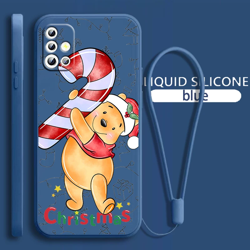 Pooh Bear Christmas For Samsung Galaxy A71 A51 A81 A91 A41 A31 A21S A11 A01 A50 A30 A20S Liquid Rope Soft Phone Case Fundas
Pooh Bear Christmas For Samsung Galaxy A71 A51 A81 A91 A41 A31 A21S A11 A01 A50 A30 A20S Liquid Rope Soft Phone Case Fundas